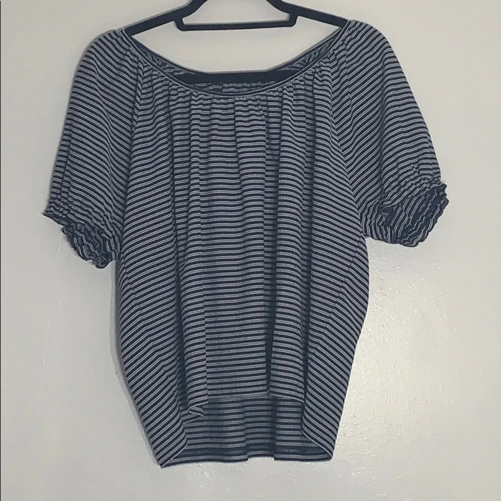 Madewell Texture & Thread Peasant Boho shirt shirt sleeve size XL